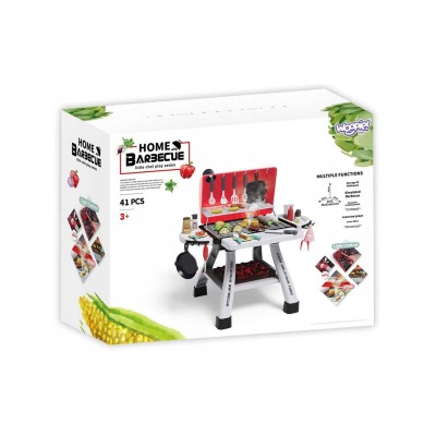 „WOOPIE Grill“ interaktyvusis LED Barbekiu (BBQ) rinkinys „Sodo kepsninė“, XL, 41 vnt.