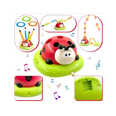 WOOPIE arkadinis žaidimas-Raketų paleidimo rinkinys „Ladybug 3-in-1“