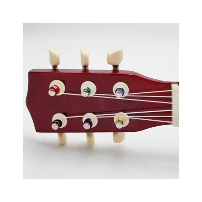 „Viga“ medinė gitara vaikams, natūralios spalvos, 6 stygų
