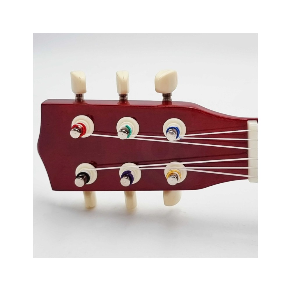„Viga“ medinė gitara vaikams, natūralios spalvos, 6 stygų