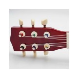 „Viga“ medinė gitara vaikams, natūralios spalvos, 6 stygų