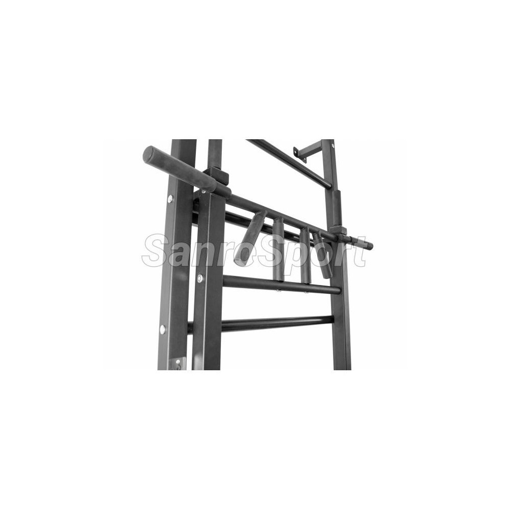 Sporto kompleksas PRO 3 in 1 juodas, 229x68cm.