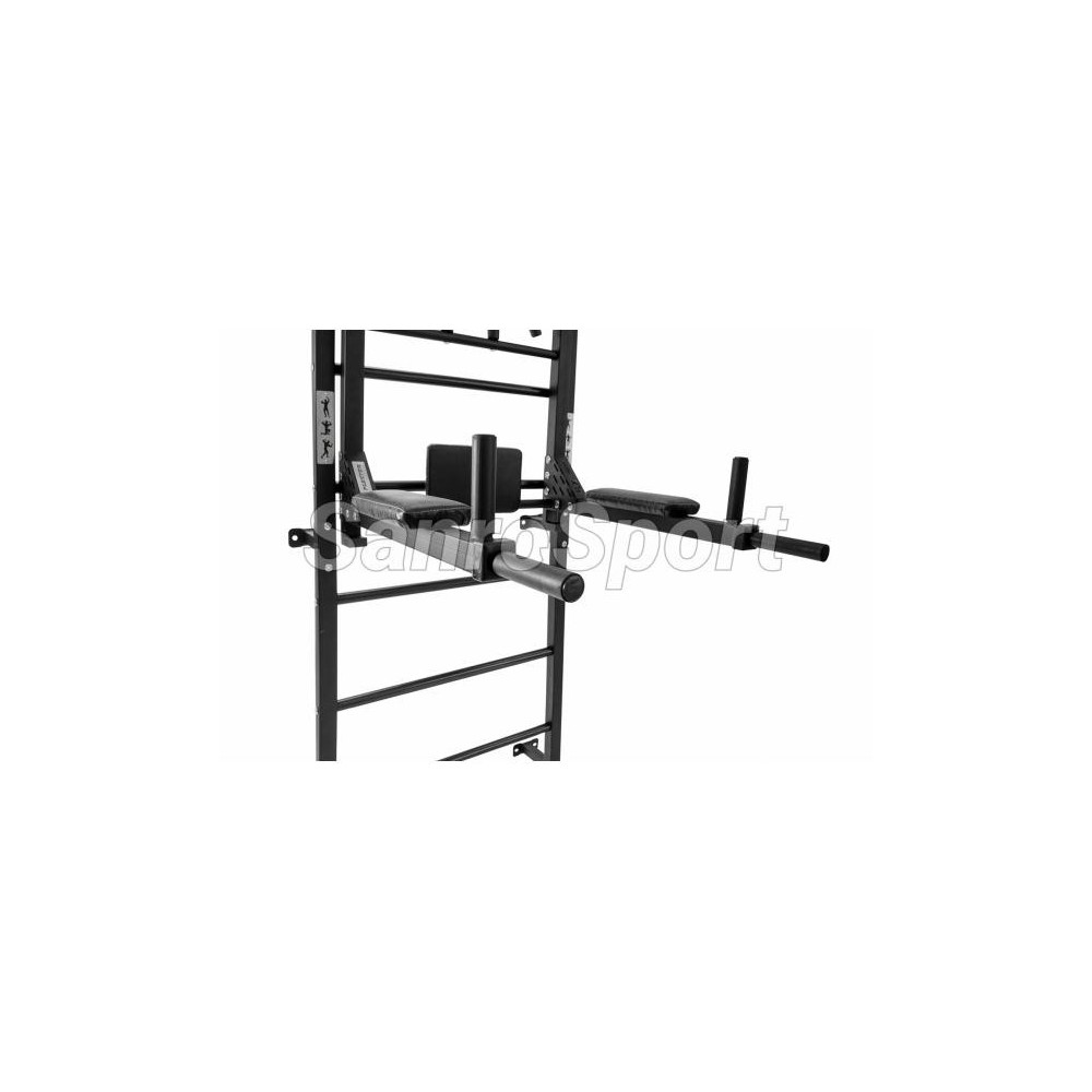 Sporto kompleksas PRO 3 in 1 juodas, 229x68cm.