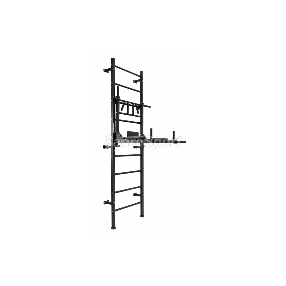 Sporto kompleksas PRO 3 in 1 juodas, 229x68cm.