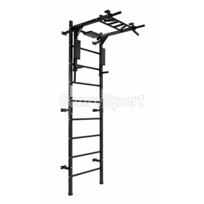 Sporto kompleksas PRO 3 in 1 juodas, 229x68cm.