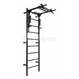 Sporto kompleksas PRO 3 in 1 juodas, 229x68cm.
