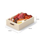 VIGA medinių maisto rinkinys pusryčiams