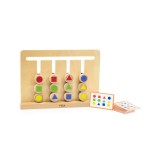VIGA Montessori spalvų ir formų dėlionė
