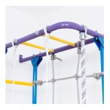 Sporto kompleksas S4 balta-geltona, 219,6x70,2x119cm.