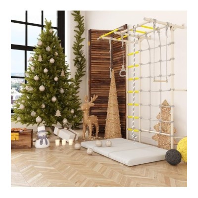 Sporto kompleksas S7 balta-geltona, 219,6x154cm.