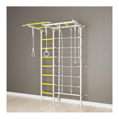 Sporto kompleksas S7 balta-geltona, 219,6x154cm.