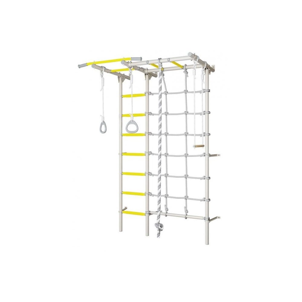 Sporto kompleksas S7 balta-geltona, 219,6x154cm.