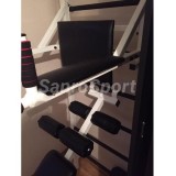 Sporto kompleksas GT-2 baltas, 240x72cm.