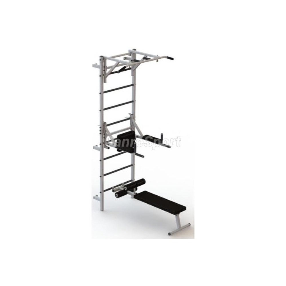Sporto kompleksas GT-2 baltas, 240x72cm.