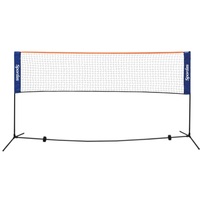 Nešiojamas badmintono ir mini teniso tinklas, 5 m