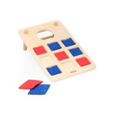 „Viga“ 2-in-1 įgūdžių žaidimas „Kryžiukai nuliukai“ pataikyk į taikinį