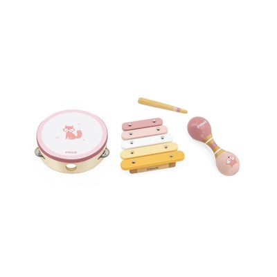 VIGA PolarB muzikos instrumentų rinkinys, rožinis