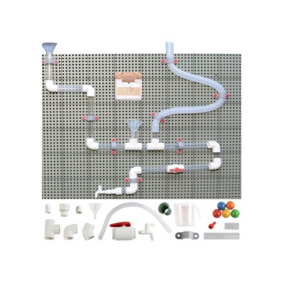 Masterkidz STEM Pipe System – kūrybiška vandens ir fizikos laboratorija vaikams