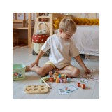 Tooky Toy „Magic Garden“ – 5 viename medinė edukacinė dėžutė