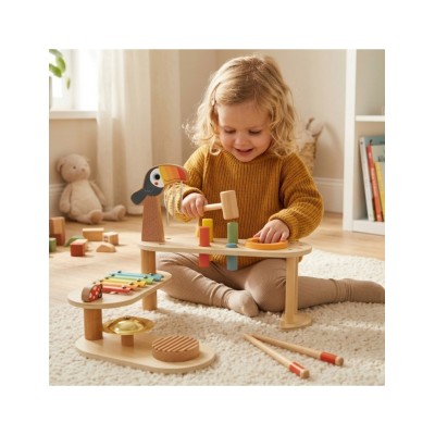 Edukacinis muzikinis staliukas TOOKY TOY