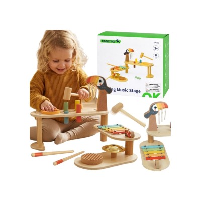 Edukacinis muzikinis staliukas TOOKY TOY