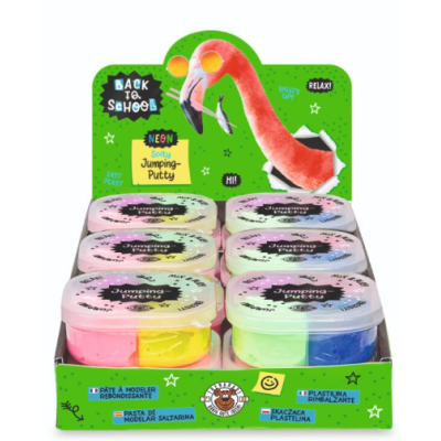 Šokinėjanti minkoma masė ''Neon''