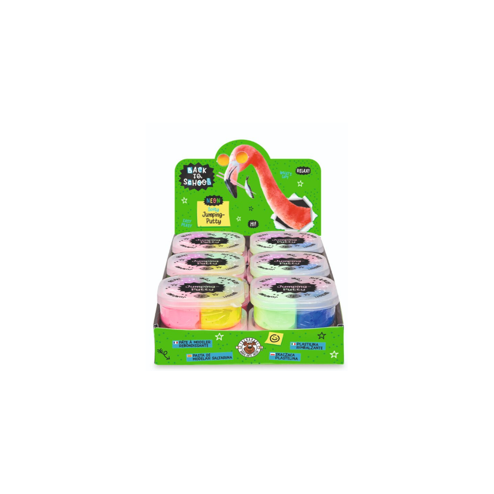 Šokinėjanti minkoma masė ''Neon''
