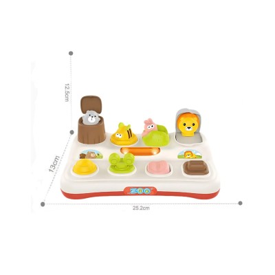 WOOPIE „Pop-Up Animals“ – interaktyvus žaislas mažyliams