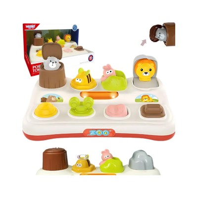 WOOPIE „Pop-Up Animals“ – interaktyvus žaislas mažyliams