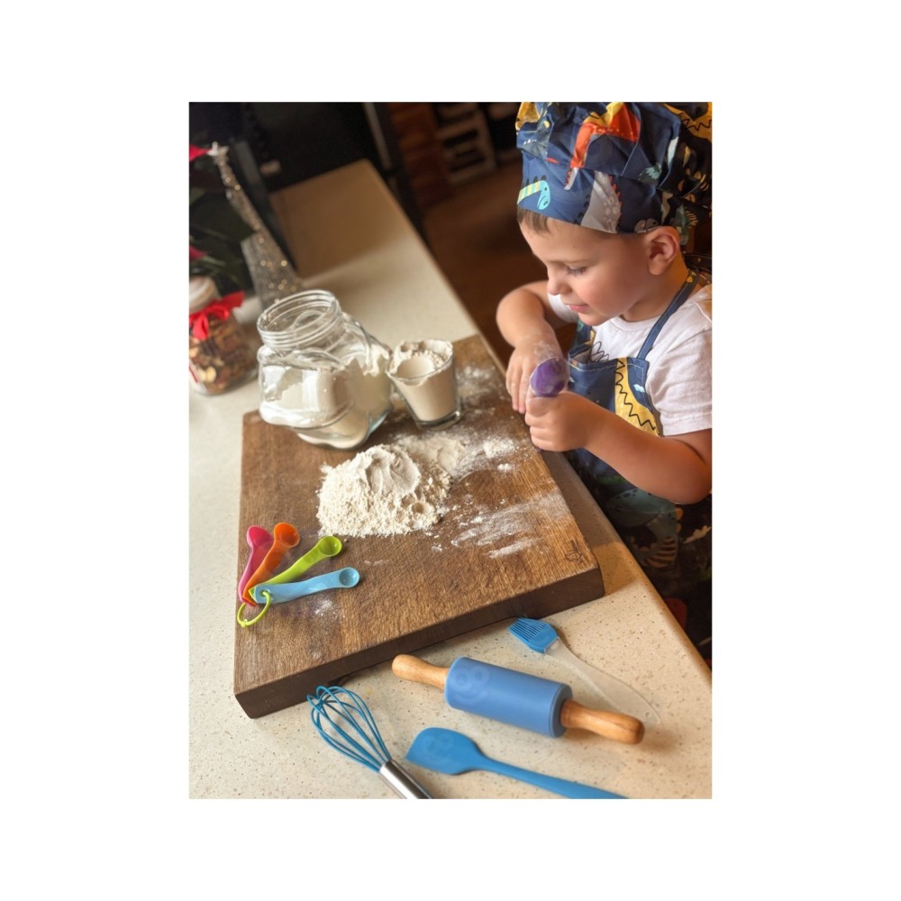 WOOPIE „Little Chef Dino“ – mažojo virtuvės šefo rinkinys