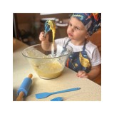 WOOPIE „Little Chef Dino“ – mažojo virtuvės šefo rinkinys