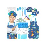 WOOPIE „Little Chef Dino“ – mažojo virtuvės šefo rinkinys