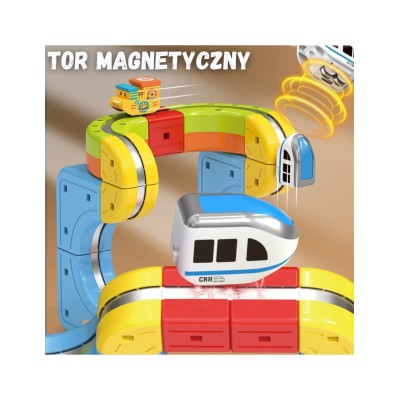 WOOPIE „Magic Cube Train“ –  gravitacinis traukinio takelis