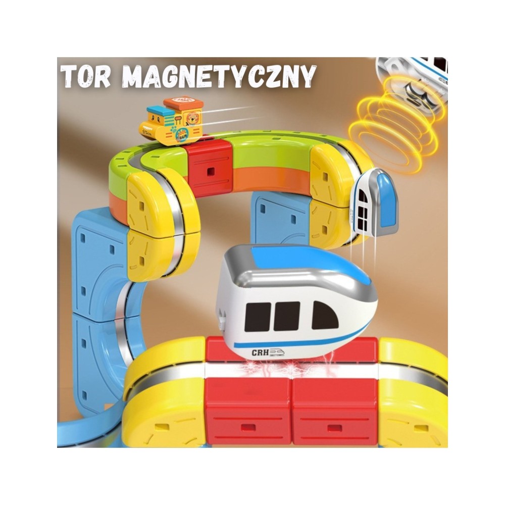 WOOPIE „Magic Cube Train“ –  gravitacinis traukinio takelis