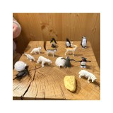 WOOPIE Arkties gyvūnų figūrėlių rinkinys