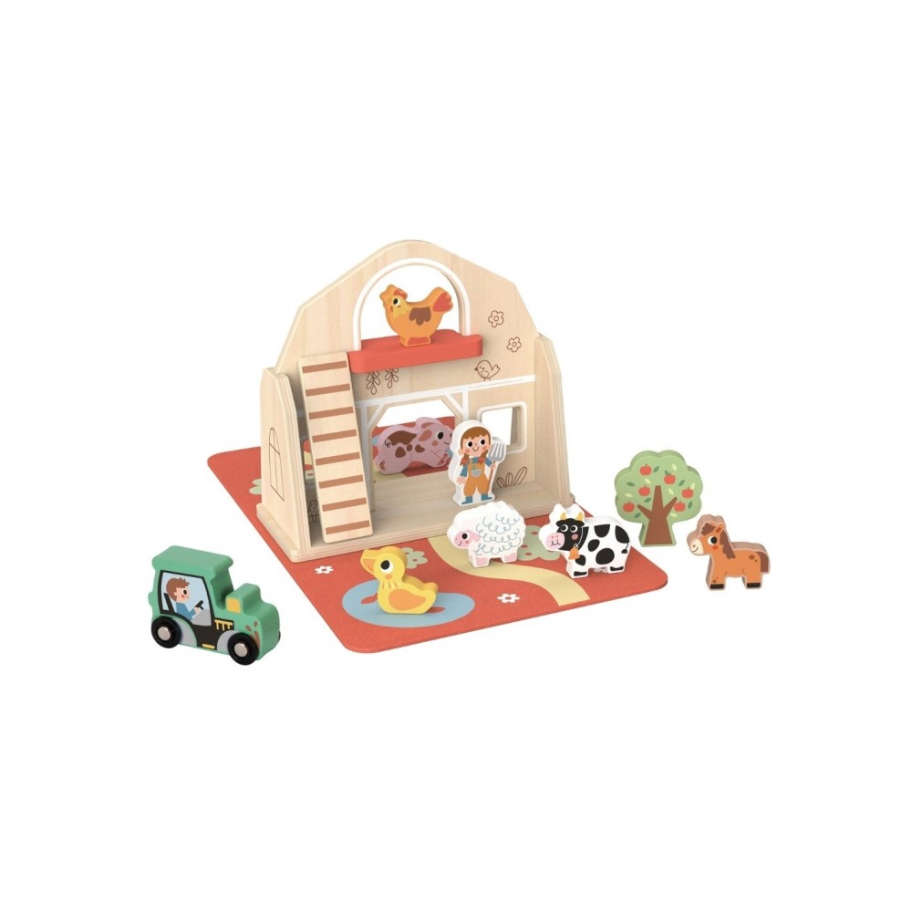 WOOPIE GREEN „My First Farm“ – pirmasis medinis ūkio rinkinys mažiesiems