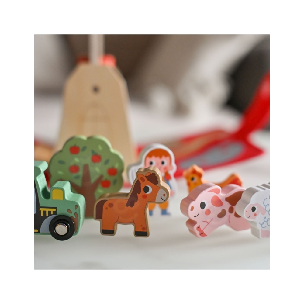 WOOPIE GREEN „My First Farm“ – pirmasis medinis ūkio rinkinys mažiesiems