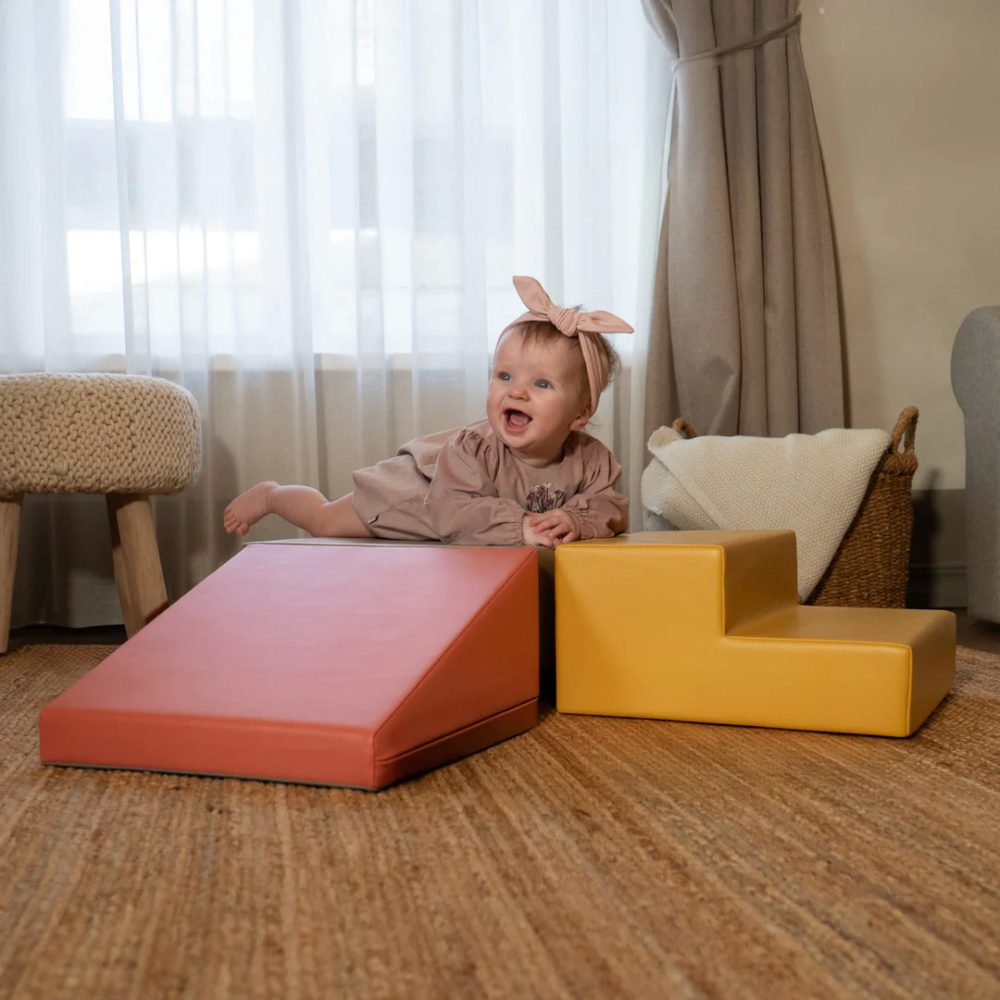 „Mini Climbie“ minkštųjų žaislų rinkinys-pastelinė rožinė