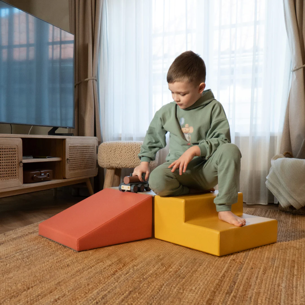 „Mini Climbie“ minkštųjų žaislų rinkinys-pastelinė rožinė
