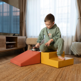 „Mini Climbie“ minkštųjų žaislų rinkinys-pastelinė rožinė