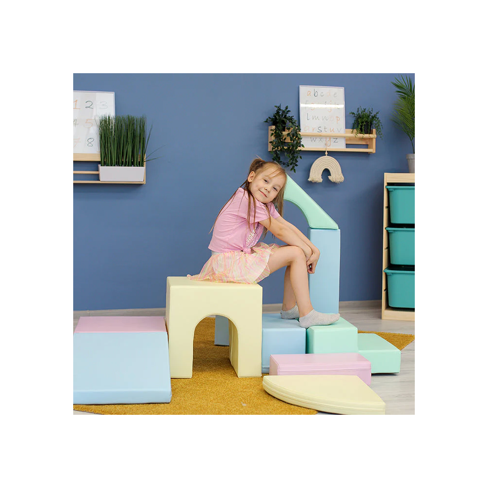 „Creativity“ daugiafunkcinis minkštųjų kaladėlių rinkinys