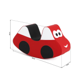 Minkšta supamoji sūpuoklė ,,Car" - mėlyna