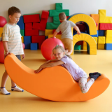 ,,Buddy" minkšta dviguba supynė-mėlyna