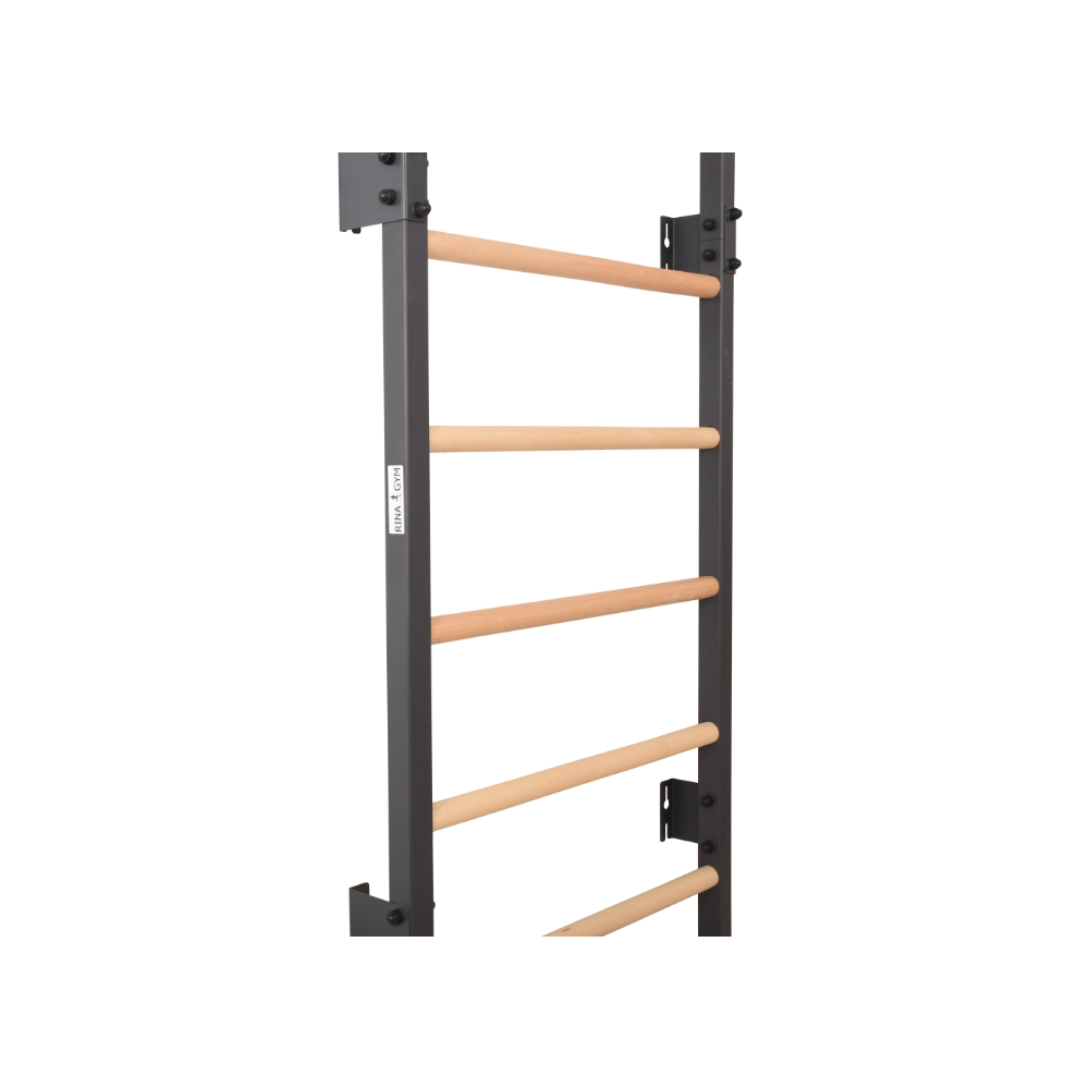 STEEL PURE metalinės sienelės su prisitraukimų mechanizmu – grafito spalvos | RINAGYM
