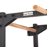 STEEL PURE metalinės sienelės su prisitraukimų mechanizmu – grafito spalvos | RINAGYM
