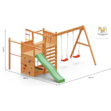 „FUNGOO Climbing Star3“ žaidimų aikštelė