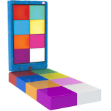 „Snoezelen® Hip Hop Activity Box™“ sensorinio kambario sieninė panelė