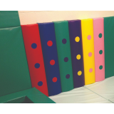 „Rainbow Bumpas“ su vibracija – 115 cm aukščio