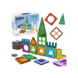 Magnetinių kaladėlių rinkinys WOOPIE 3D