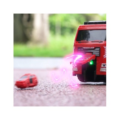 Interaktyvus gaisrinės automobilis